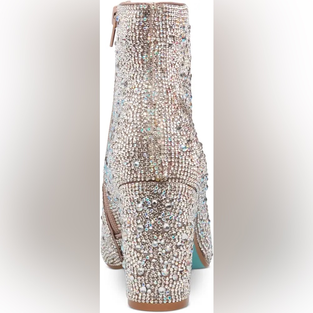 Betsey Johnson Rhinestone Booties - Picture 6 of 6